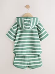 Sage Green Towelling Top and Short set (3mths-7yrs) - Image 6 of 8