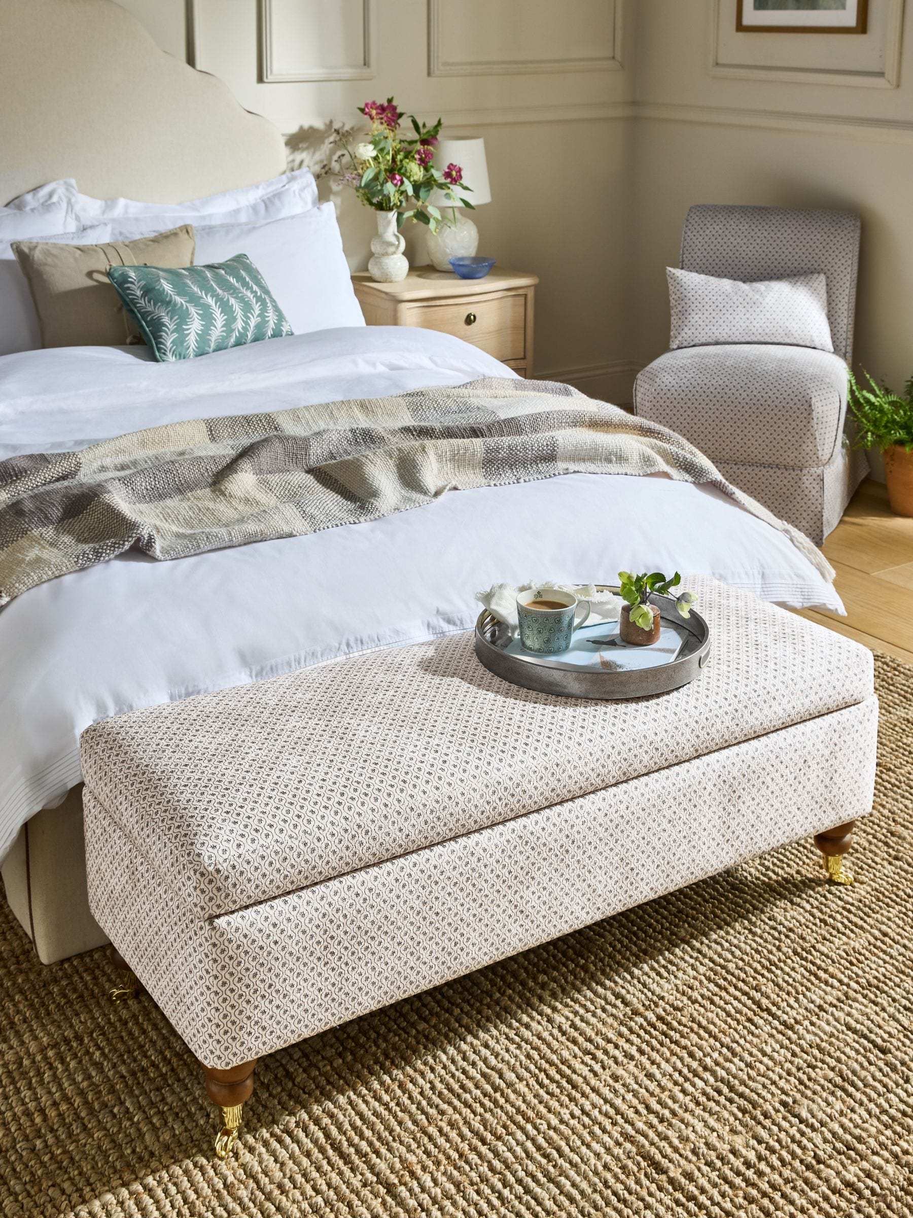 Buy Laura Ashley Knellbank Geo Natural and Fern Clipsham Storage