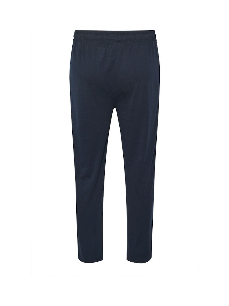 BadRhino Big & Tall Blue Jersey Lounge Joggers - Image 5 of 5