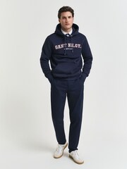 GANT Blue Regular Fit Chino Trousers - Image 3 of 6