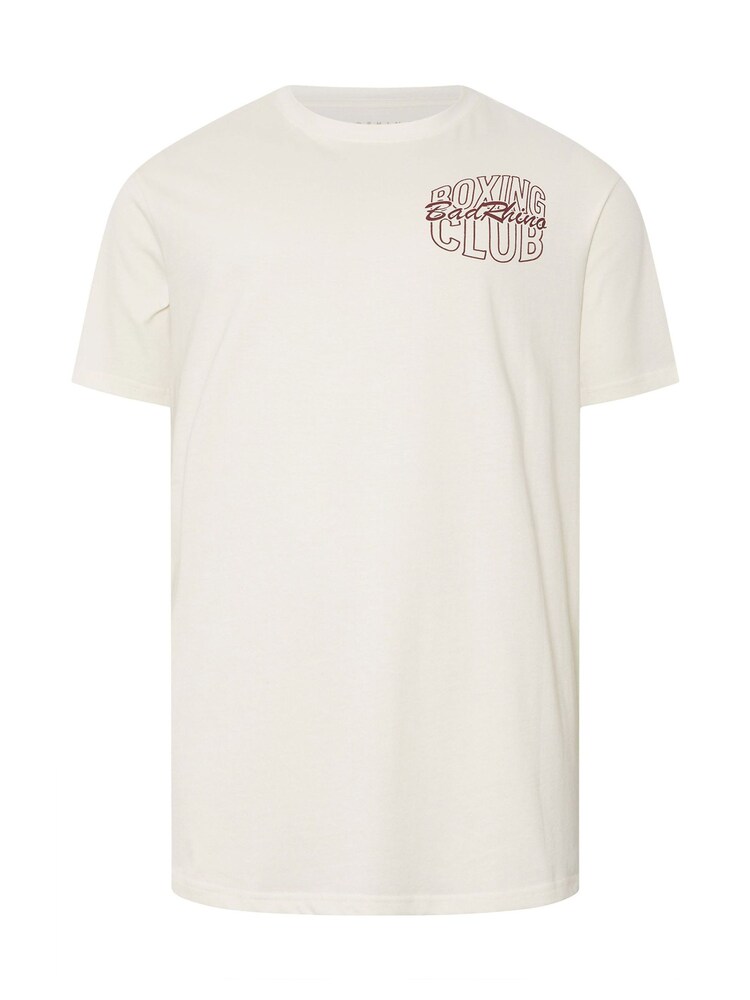 BadRhino Big & Tall White Boxing Gloves Relaxed T-Shirt - Image 1 of 2