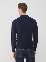 GANT Superfine Lambswool Knit Polo Shirt - Imagen 3 de 5