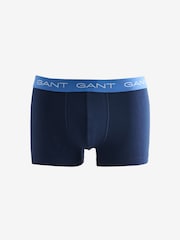 GANT Light Blue Stretch Cotton Boxers 5 Pack - Image 2 of 6