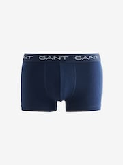 GANT Light Blue Stretch Cotton Boxers 5 Pack - Image 5 of 6