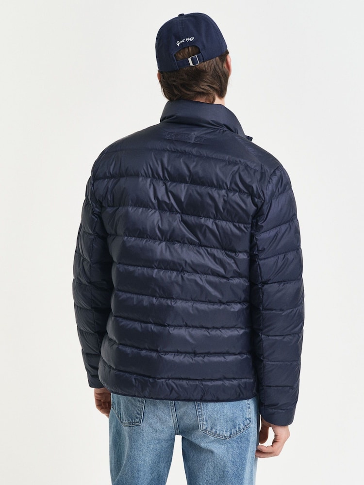 GANT Blue Down Puffer Jacket - Image 2 of 5