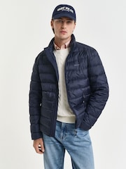 GANT Blue Down Puffer Jacket - Image 3 of 5