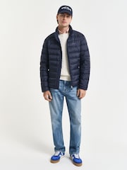 GANT Blue Down Puffer Jacket - Image 4 of 5