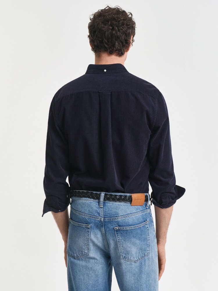 GANT Blue Corduroy Shirt - Image 2 of 6