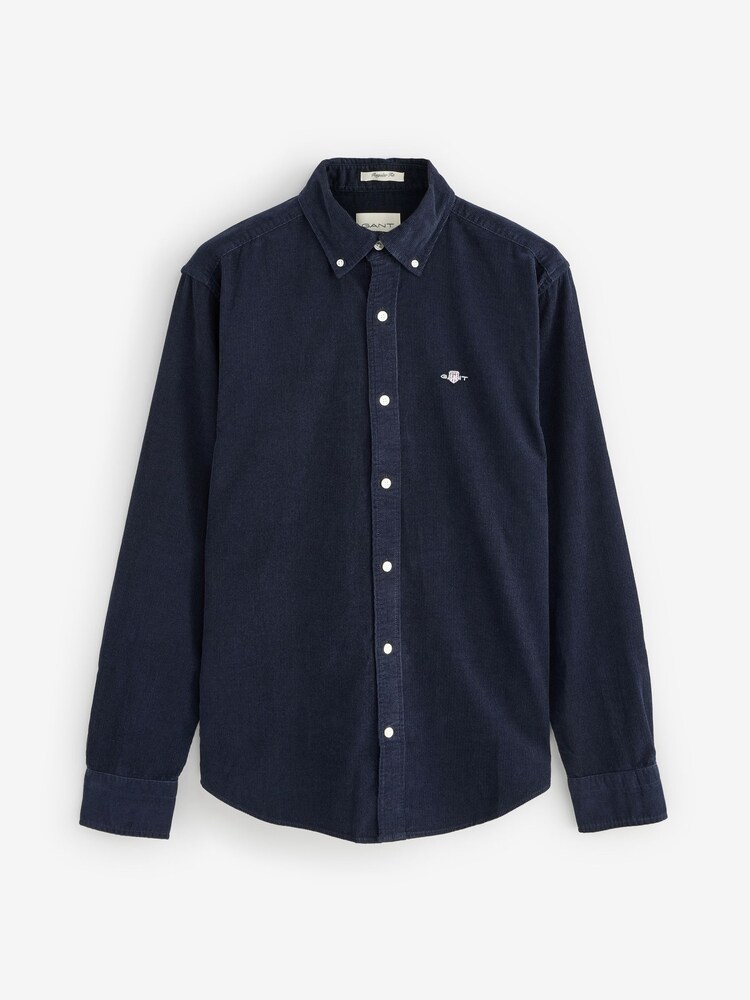 GANT Blue Corduroy Shirt - Image 6 of 6