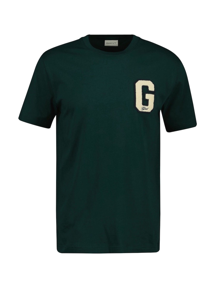 GANT Preppy G Logo Cotton T-Shirt - Imagen 1 de 2
