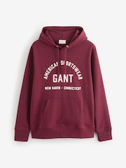 Vermelho - GANT Graphic Logo Hoodie - Imagem 1 de 1