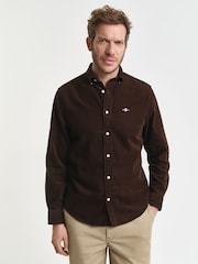 GANT Brown Corduroy Shirt - Image 1 of 6