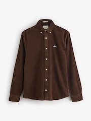 GANT Brown Corduroy Shirt - Image 6 of 6