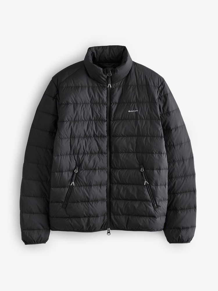 GANT Black Down Puffer Jacket - Image 1 of 1 GANT Black Down Puffer Jacket - Image 1 of 1