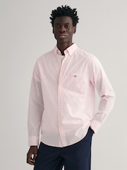 Rosa - GANT Gingham Print Classic Poplin Shirt - Imagen 1 de 6