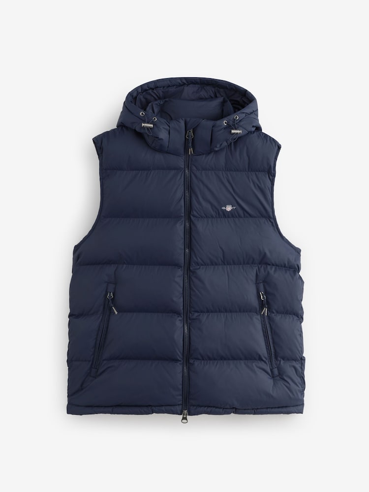 GANT Blue Active Cloud Puffer Gilet - Image 1 of 1