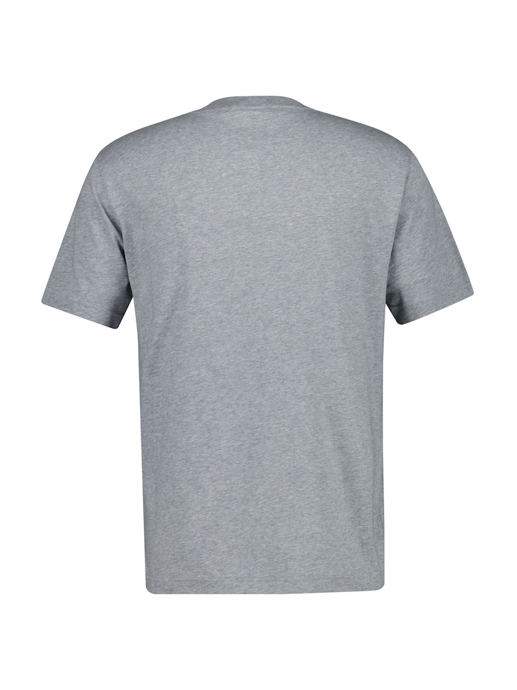 GANT Grey Graphic Print T-Shirt - Image 2 of 2