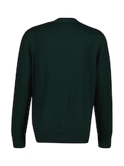 GANT Green Casual Cotton Knit Cardigan - Image 5 of 5