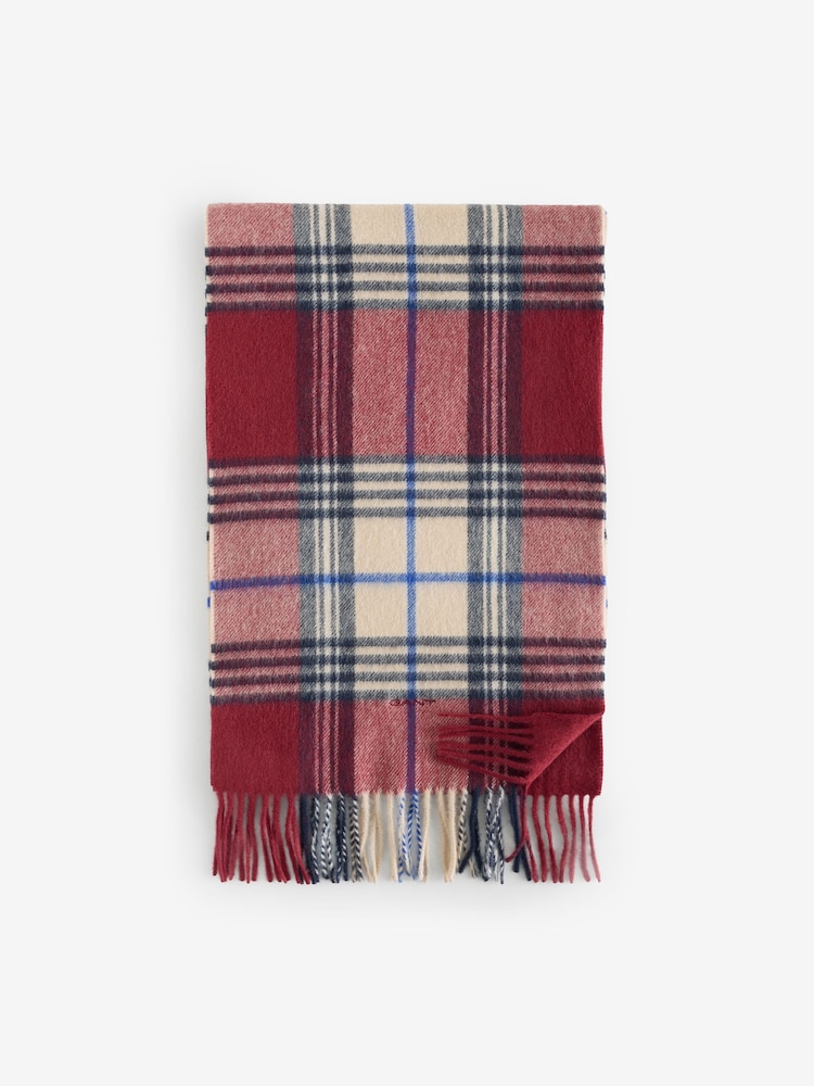 GANT Checked Wool Scarf - Slika 2 iz 5