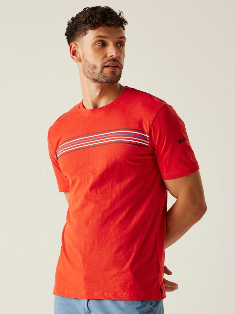 Regatta Red Ravia T-Shirt - Image 1 of 7 Regatta Red Ravia T-Shirt - Image 1 of 7