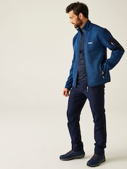 Regatta Blue Mens Newhill Full Zip Fleece - Image 3 of 7