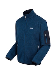 Regatta Blue Mens Newhill Full Zip Fleece - Image 7 of 7