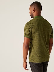 Regatta Olive Green Mens Remex II Jersey Polo Shirt - Image 2 of 7