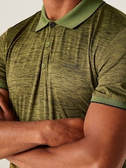 Regatta Olive Green Mens Remex II Jersey Polo Shirt - Image 4 of 7