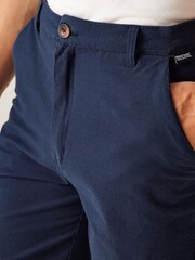 Azul - Shorts casuais Sabastal Regatta Masculino - Imagem 4 de 7
