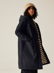 Regatta Black Orla Long Length Waterproof Jacket - Image 3 of 9