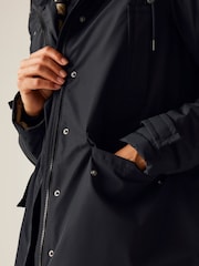 Regatta Black Orla Long Length Waterproof Jacket - Image 6 of 9