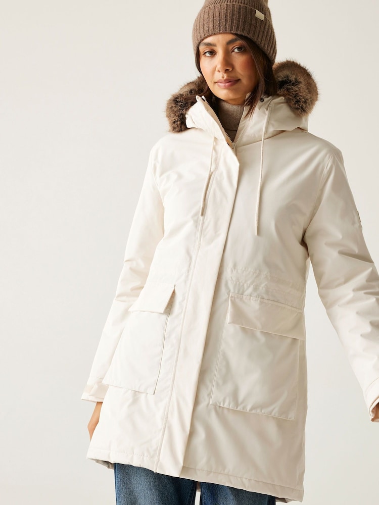 Regatta Cream Sabinka Waterproof Jacket - Image 2 of 9