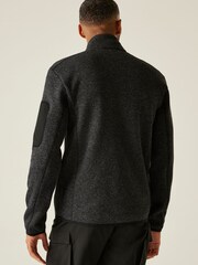 Regatta Black Mens Newhill Full Zip Fleece - Image 2 of 7