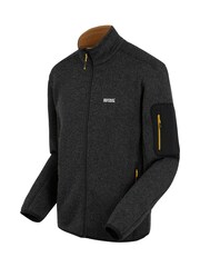 Regatta Black Mens Newhill Full Zip Fleece - Image 7 of 7