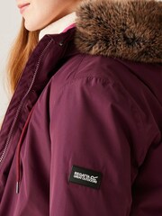 Regatta Purple Sabinka Waterproof Jacket - Image 4 of 9