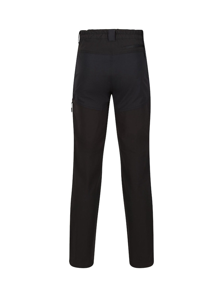Regatta Black Questra V Stretch Walking Trousers - Image 6 of 6