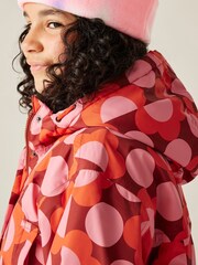 Regatta Red Orla Girls Waterproof Jacket - Image 5 of 9