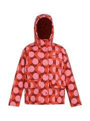 Regatta Red Orla Girls Waterproof Jacket - Image 7 of 9