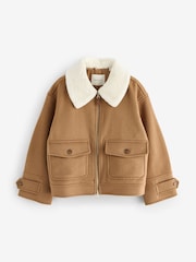 GANT Brown Wool Blend Jacket - Image 1 of 1