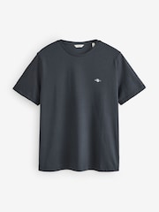 GANT Black Shield Logo T-Shirt - Image 5 of 5