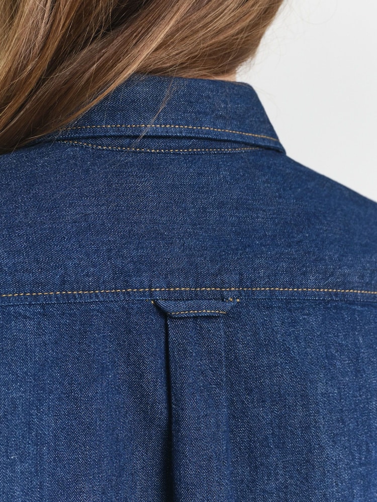 GANT Blue Denim Shirt - Image 5 of 5
