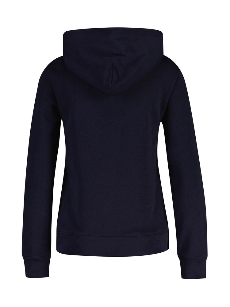 GANT Blue Regular Archive Logo Print Hoodie - Image 2 of 2