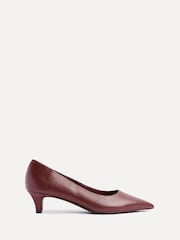 Linzi Red Zola Kitten Court Heel - Image 2 of 5
