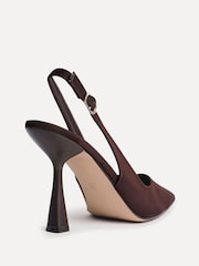 Linzi Brown Una Slingback Court Heels - Image 5 of 6