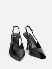 Linzi Black Una Slingback Court Heels - Image 3 of 5