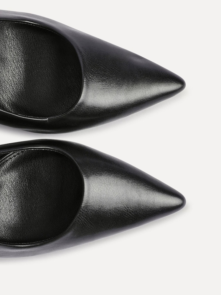 Linzi Black Una Slingback Court Heels - Image 5 of 5