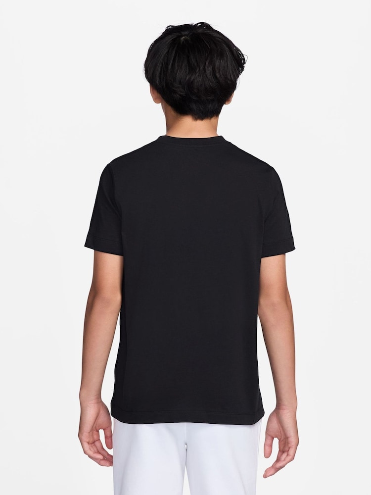 Nike Black Graphic Sole Food T-Shirt - Image 2 of 5