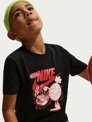 Nike Black Graphic Sole Food T-Shirt - Image 5 of 5