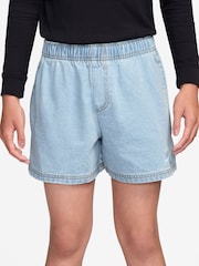 Nike Blue Collection Denim Shorts - Image 1 of 4