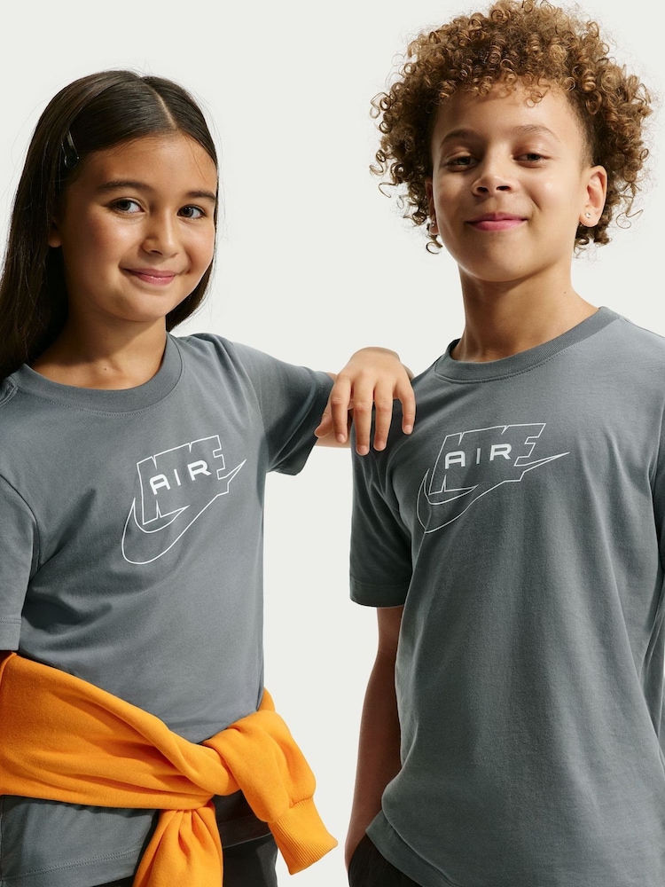 Nike Smoke Grey AIR T-Shirt - Image 2 of 7